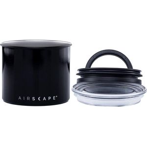 Airscape® Classic 250gr. - voorraadpot -voorraadbus - vershouddoos - voedselveilig - vacuümdeksel - BPA vrij - koffiepot - Zwart - Obsidian