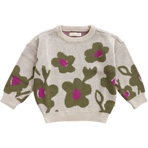 Flower Knit | Chunky Sweater