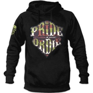 PRiDE or DiE Hoodie RECKLESS Jungle Camo Zwart maat XXL