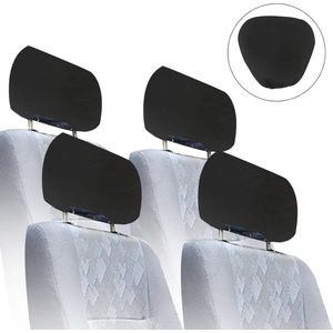 Allecto Plus - Universele Stofdichte Hoofdsteunhoezen voor Autostoelen - Set van 4 - Accessoires voor Auto, Vrachtwagen en Bus
