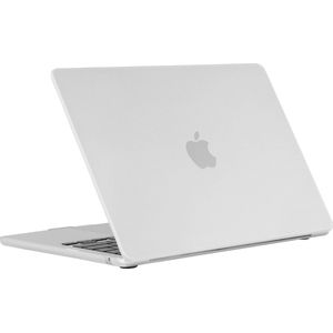 Mobigear Laptophoes geschikt voor Dunne Apple MacBook Air 15 Inch (2023-2024) Hoes Hardshell Laptopcover MacBook Case | Mobigear Ultra Thin | Doorzichtig Hoesje MacBook Air 15 Inch (2023-2024) - Transparant - Model A2941