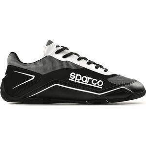 Sparco S-pole sneakers Zwart-Grijs-Wit - maat 38