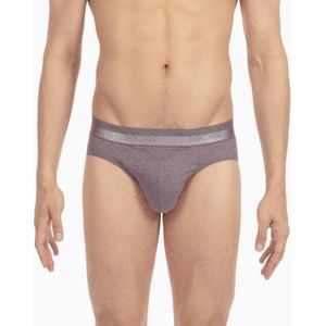 HOM Classic mini briefs (1-pack) - heren mini slip - grijs - Maat: L