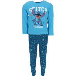 Pyjama Lilo & Stitch Chilled Vibes Blauw maat 110
