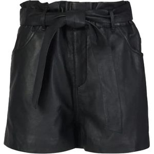 Goosecraft Short leather Amanda, Black maat xl
