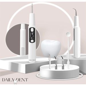 Daily Dent Elektrische tandsteen verwijderaar - Elektrische tandsteen verwijderaar -Tandsteen verwijderaar - 9 Standen - Tandplak verwijderaar - Usb oplaadbaar - Elektrische tandenborstel -Tandplak - Tandsteen