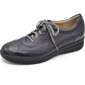 Durea Dames Veterschoen - 6127-472-4008 Blauw - Wijdte E - Maat 4 (37)