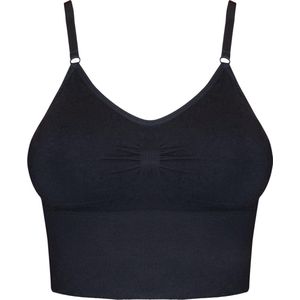 MAGIC Bodyfashion niet-voorgevormde bh top Comfort Shape zwart