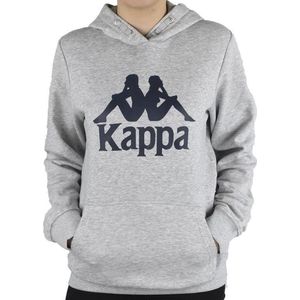 Kappa Taino Kids Hoodie 705322J-18M, voor een jongen, Grijs, Sweatshirt, maat: 128