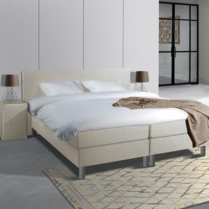 Anno 1588 Comforta Boxspringset - Pocketvering - Beige - 180x220 - Inclusief dekbed + 2 kussens