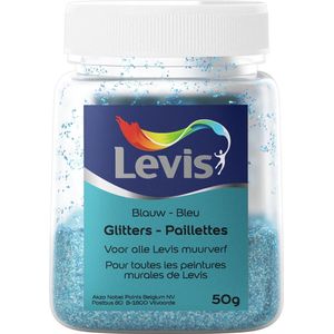Levis Ambiance - Glitters Muur - Blauw - 0.05KG