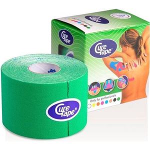 CureTape® Classic groen 5 cm x 5 m, 1 rol – kinesiotape - fysiotape