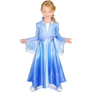 DISGUISE - Elsa Frozen 2 deluxe meisjeskostuum - 122/134 (7-8 jaar)