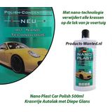 Nano Plast Autopolish 500ml Krasvrije Autolak met Diepe Glans