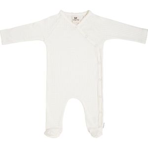 Baby's Only Boxpakje met voetjes Dream - Baby Pyama - Kruippakje Baby - Boxpakje gemaakt van 100% ecologisch katoen - Cream - Maat 50 - GOTS