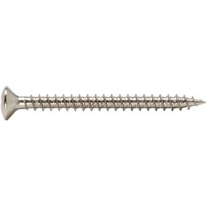 Wurth - WÜPOFAST staal vernikkeld VD BVK Z - WÜPOFAST® spaanplaatschroef vernikkeld Vernikkeld staal, voldraad, verzonken lenskop, PZ - x 250 st - Interne aandrijving Z2