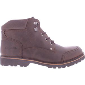 Livingstone New York - 48951-1502 - Veterschoen - Bruin - Waxed Nubuck - Wijdtemaat I / 9 - Schoenmaat 43 / UK 9