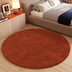 Tapiso Essence Vloerkleed Hoogpolig Shaggy Woonkamer Tapijt Maat- 120x120