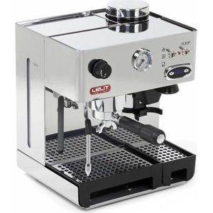 Lelit PL042TEMD Espresso & Cappuccino Machine 2.7L 2kopjes Stainless Steel Coffee Maker