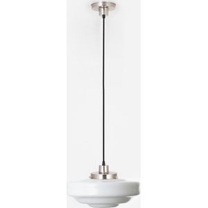 Art Deco Trade - Hanglamp aan snoer Siegfried 20's Matnikkel