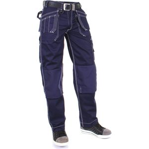 KREB Workwear Edwin Werkbroek Heren - Marineblauw - Maat 58