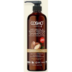 Arganolie & Tarweproteïne Shampoo – Versterkend & Herstellend