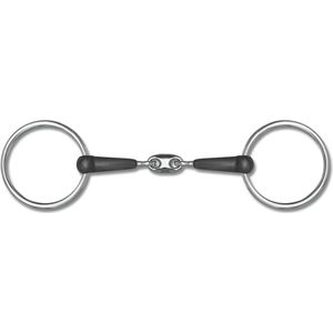 Rubber Snaffle Bit, Double Jointed | 10