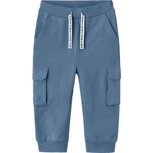 Name It mini jongens joggingbroek LUTIL Coronet Blue Loose Fit - Maat 104