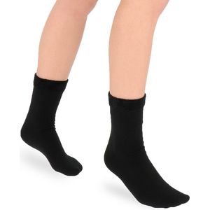Marianne - 2 Pack Fleece Socks - 200 Denier - Onze Size - Super Zacht - Warm en Comfortable
