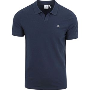Blue Industry - Jersey Poloshirt Riva Navy - Modern-fit - Heren Poloshirt Maat L
