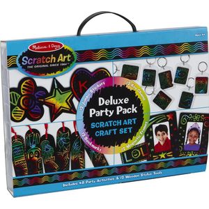 Melissa & Doug SCRATCH ART SET Deluxe feestpakke