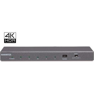 Marmitek HDMI Splitter 4K - Split 614 UHD 2.0 - 1 in 4 uit - HDR - 3D