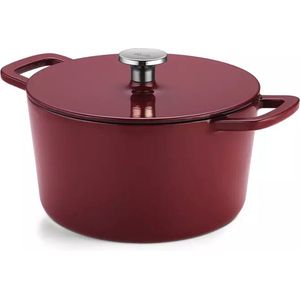 Fissler Moments Kookpot - Gietijzer - Burgundy Red - Ø 24cm