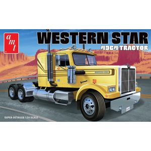 1:24 AMT 1300 Western Star - 4964 Tractor - Truck Plastic Modelbouwpakket
