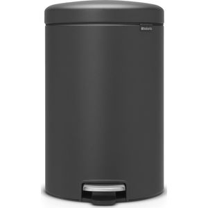 Brabantia NewIcon Prullenbak - 20 liter - Mineral Infinite Grey