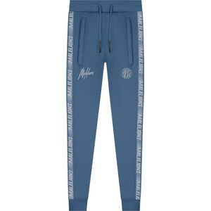 Malelions Trackpants Broeken & Jumpsuits Meisjes - Jeans - Broekpak - Donkerblauw - Maat 164