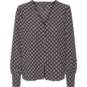 VERO MODA VMIMOA L/S SHIRT WVN BTQ Dames Blouse - Maat M