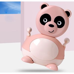 Potje Panda Beer Roze - zindelijkheidstraining - Baby - Unisex - Wc - kinderen - Kinderpotje - Toiletpot - Trainer