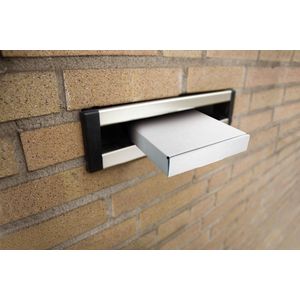 Raadhuis brievenbusdoos - 210x150x27mm -  wit - 25stuks - RD-351101-25