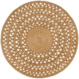 vidaXL-Tapijt-rond-120-cm-gevlochten-jute