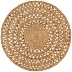 vidaXL-Tapijt-rond-120-cm-gevlochten-jute