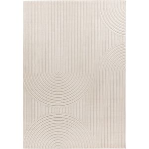 Lalee Viva | Modern Vloerkleed Laagpolig | Ivory | Tapijt | Karpet | Nieuwe Collectie 2024 | Hoogwaardige Kwaliteit | 200x290 cm