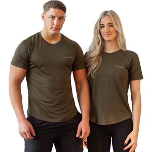 Fittastic Sportswear Army Green Shirt - Groen - XL