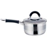 Kinghoff - steelpan met deksel - rvs - 0,5 liter