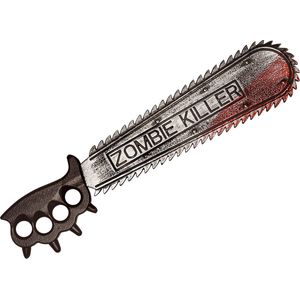 Boland - Kettingzaag 'Zombie killer' (50 cm) - Volwassenen - Unisex - Zombie - Halloween accessoire - Decoratie - Horror