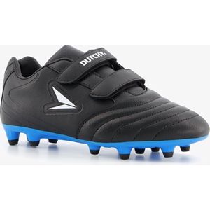 Dutchy Basic 2 kinder voetbalschoenen FG - Zwart - Uitneembare zool - Maat 31