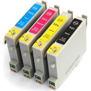Epson T0615 inkt cartridge Multipack (set 4 stuks) - Huismerk