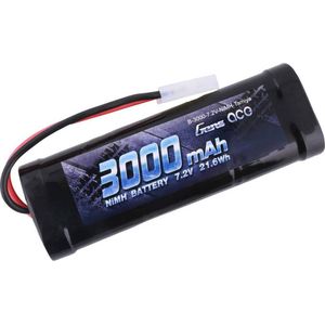 Gens ace NiMH accupack 7.2 V 3000 mAh Aantal cellen: 6 Stick Tamiya