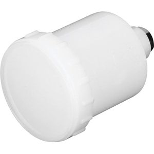 150 Mm Zwaartekracht 125 Ml Plastic Bekervervanging voor Spuitpistolen - Schilderijonderdelen met 15 Mm Binnendraad .