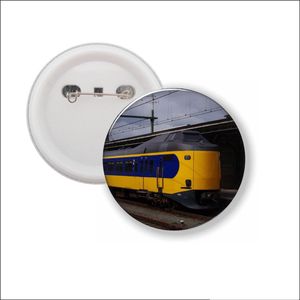 Button Met Speld - Trein